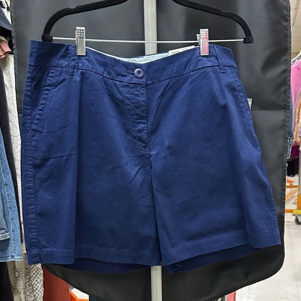 Crown & Ivy Deep Blue Women's Bermudas
